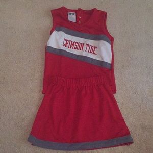 Crimson tide cheer outfit